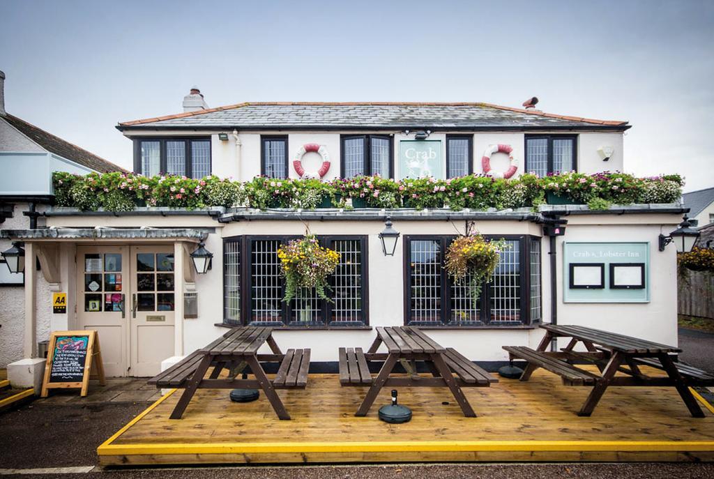 The Crab And Lobster Inn Bembridge Exterior foto
